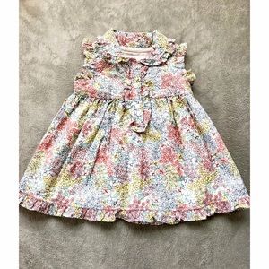 Baby Gap Floral Ruffle Shirtdress